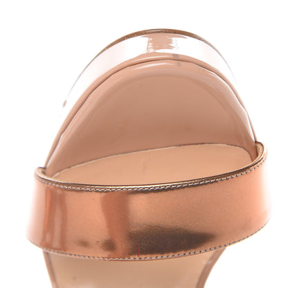 Christian Louboutin Metallic Patent PVC Cherrysandal 140 Platform Sandals 37 Doudou 11 of 11