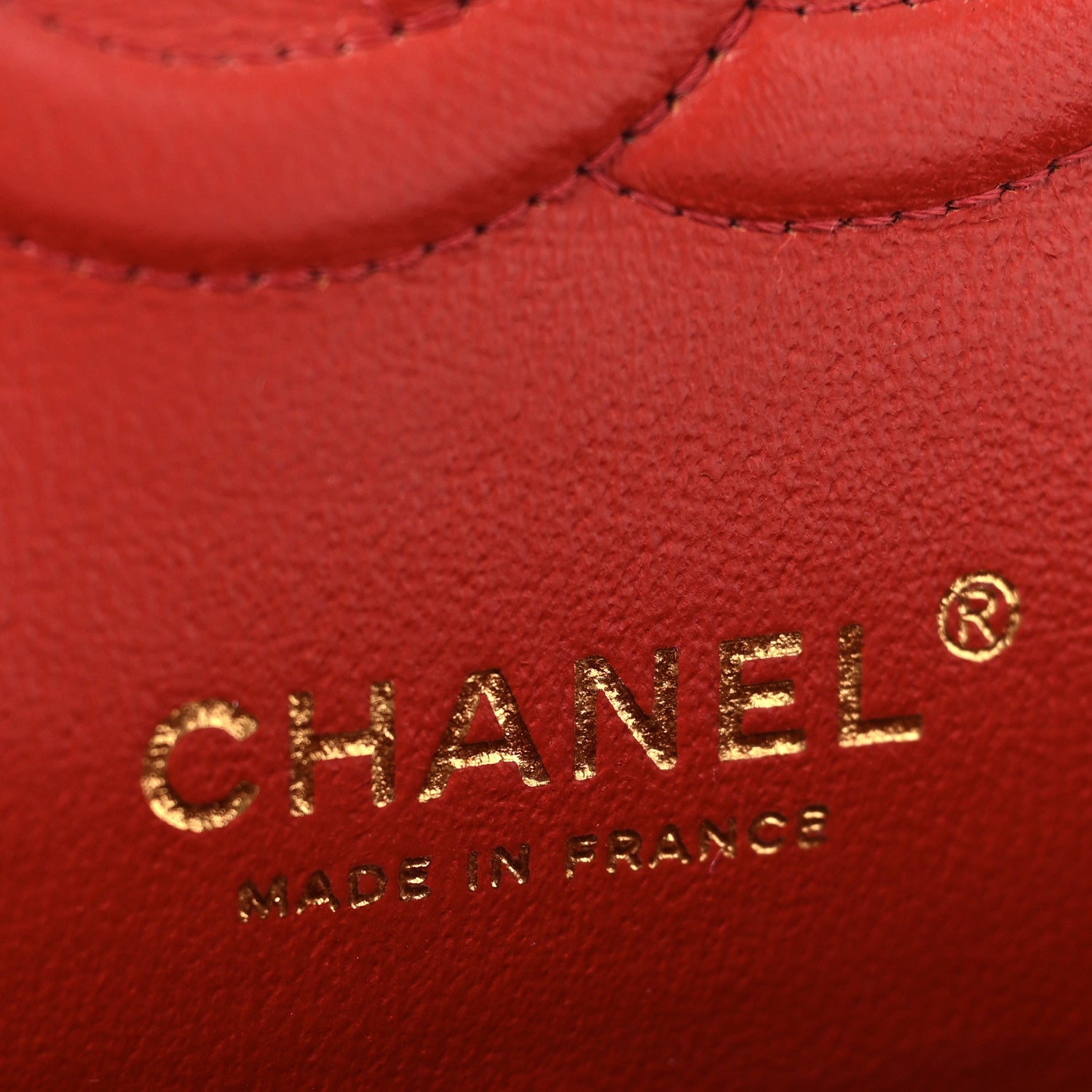 Chanel Lambskin Chevron Quilted Medium Double Flap Rosewood 6 of 11