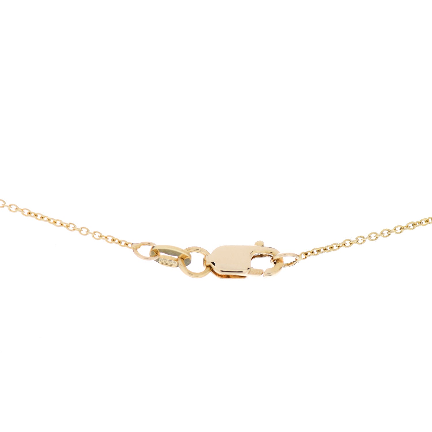 Roberto Coin 18K Yellow Gold Diamond .25ct Diamonds By The Inch Necklace 5 of 5