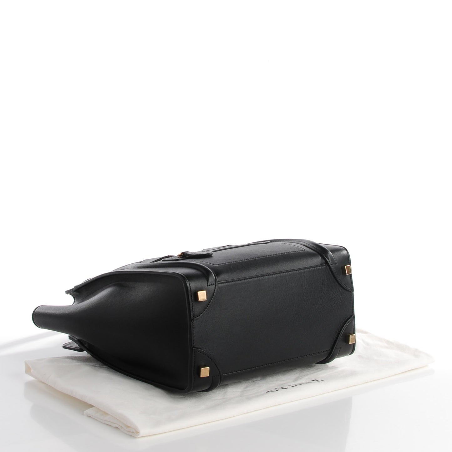 Smooth Calfskin Micro Luggage Black