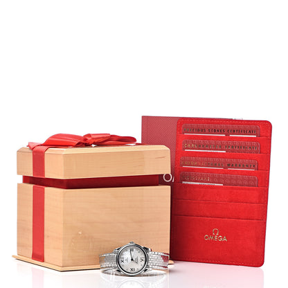 Omega Stainless Steel Diamond Mother of Pearl 32mm De Ville Co-Axial Automatic Watch 4581.75.00 7 of 7