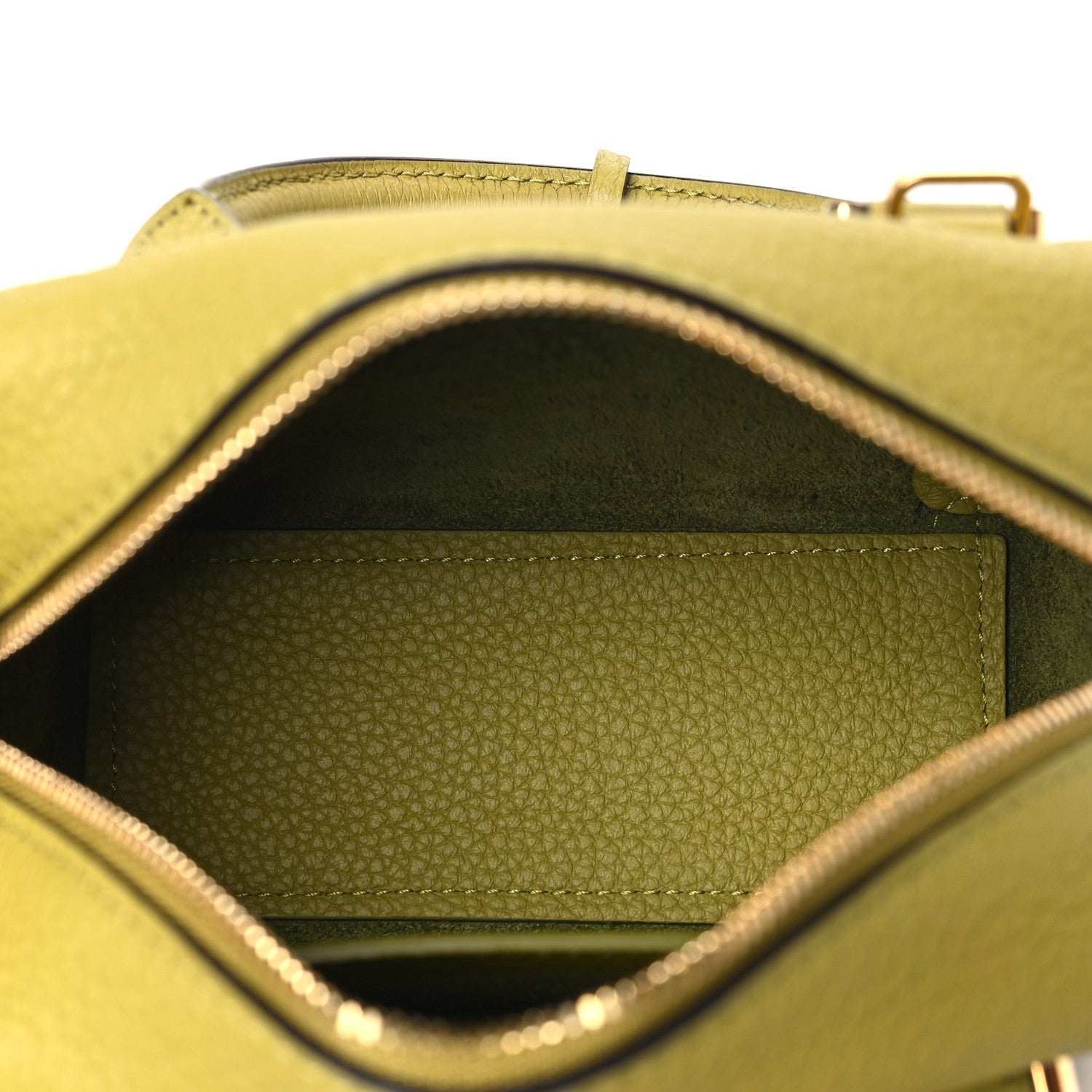 Delvaux Taurillon Soft Nano Cool Box Satchel Kiwi 5 of 9