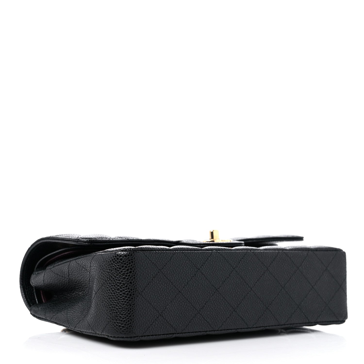 Chanel Caviar Quilted Medium Double Flap Black 3 of 9