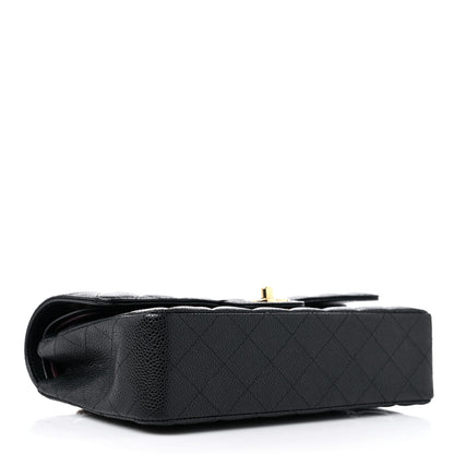 Chanel Caviar Quilted Medium Double Flap Black 3 of 9