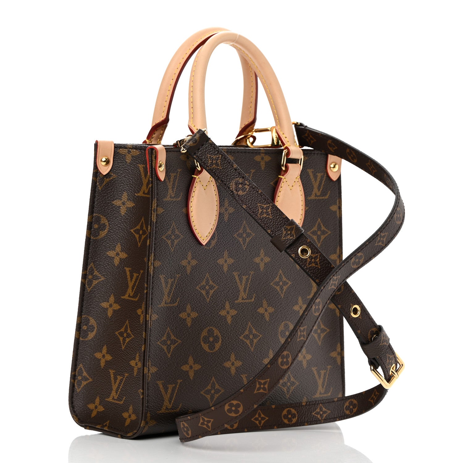 Louis Vuitton Monogram Sac Plat BB 3 of 11