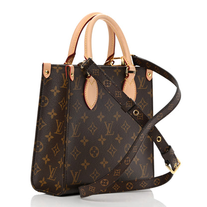 Louis Vuitton Monogram Sac Plat BB 3 of 11