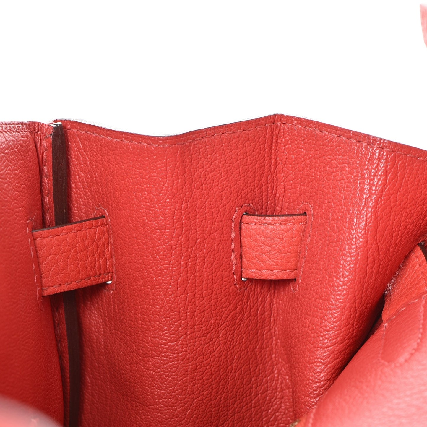 Togo Birkin 35 Rouge Pivoine