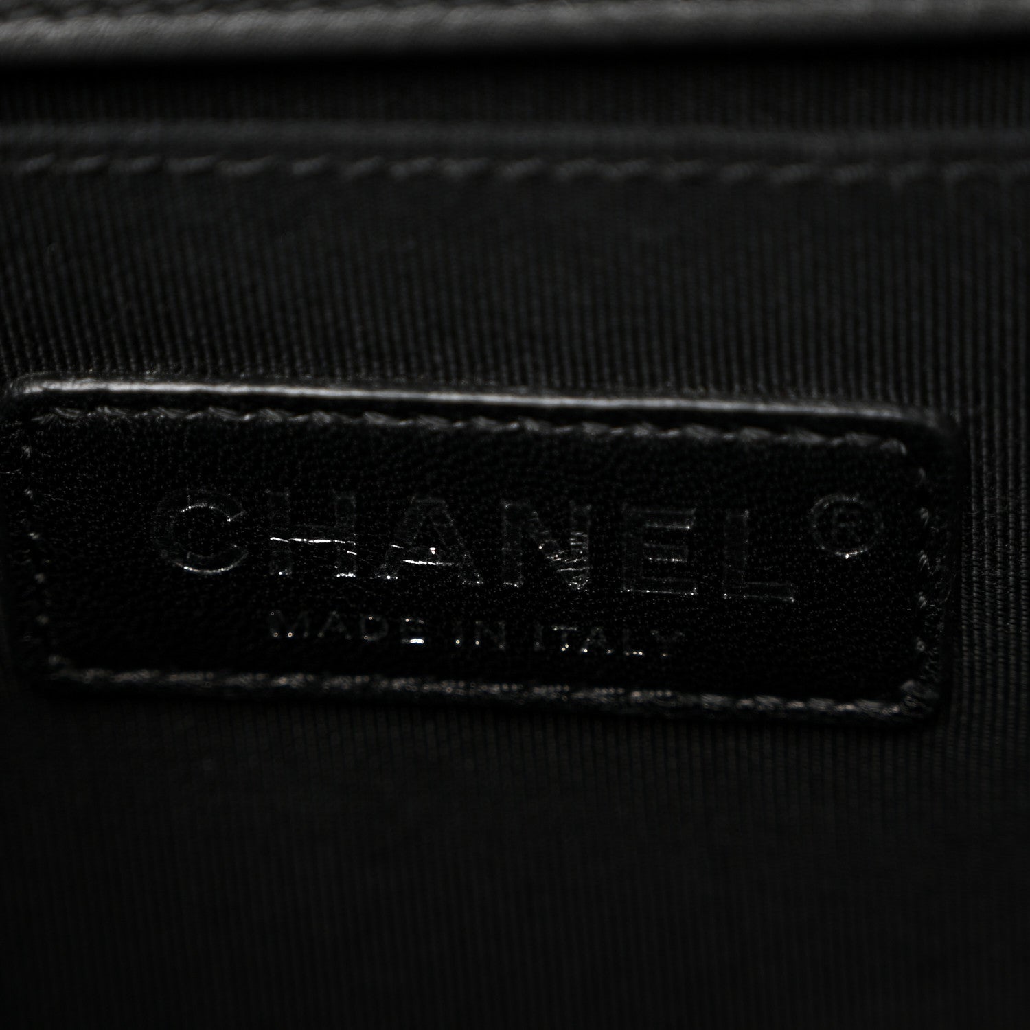 Chanel Calfskin Quilted Medium Boy Flap Black 6 of 10