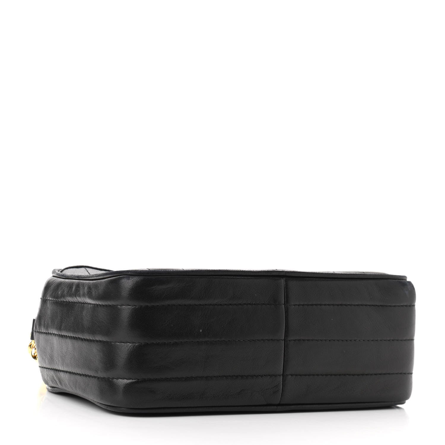 Chanel Lambskin Vertical Quilted CC Tassel Camera Case Black 4 of 10