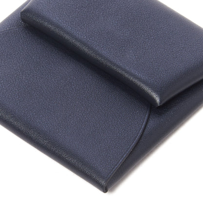 Hermes Sikkim Verso Bastia Coin Purse Bleu Nuit Bleu Saphir 5 of 7
