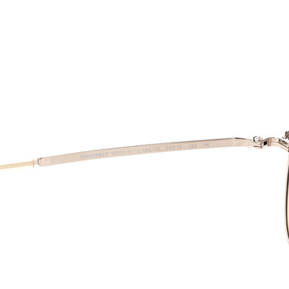 Chanel Metal Pearl Sunglasses 4246-H Silver Beige 5 of 8