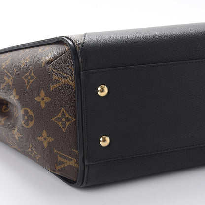 Louis Vuitton Calfskin Monogram Kimono Tote Black 8 of 9