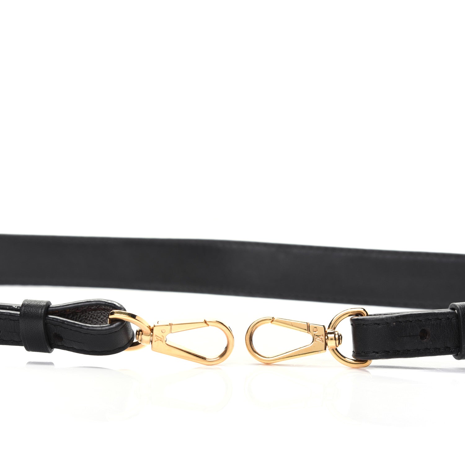 Louis Vuitton Monogram Bandouliere Shoulder Strap XL Black 4 of 7