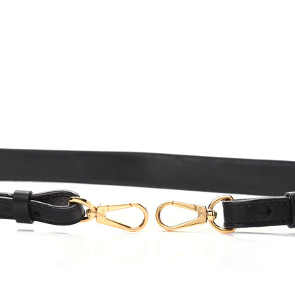 Louis Vuitton Monogram Bandouliere Shoulder Strap XL Black 4 of 7