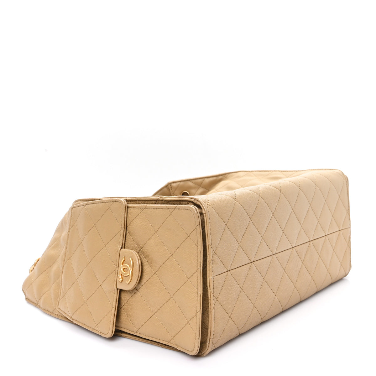 Chanel Caviar Quilted Medium Chanel 25 Handbag Dark Beige 5 of 12