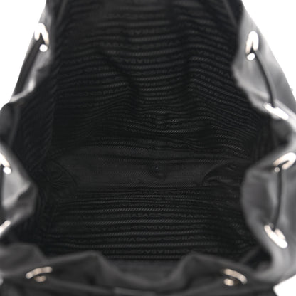 Prada Tessuto Nylon Saffiano Medium Backpack Black 4 of 11