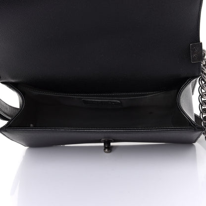 Chanel Caviar Quilted Medium Boy Flap Black 4 of 4