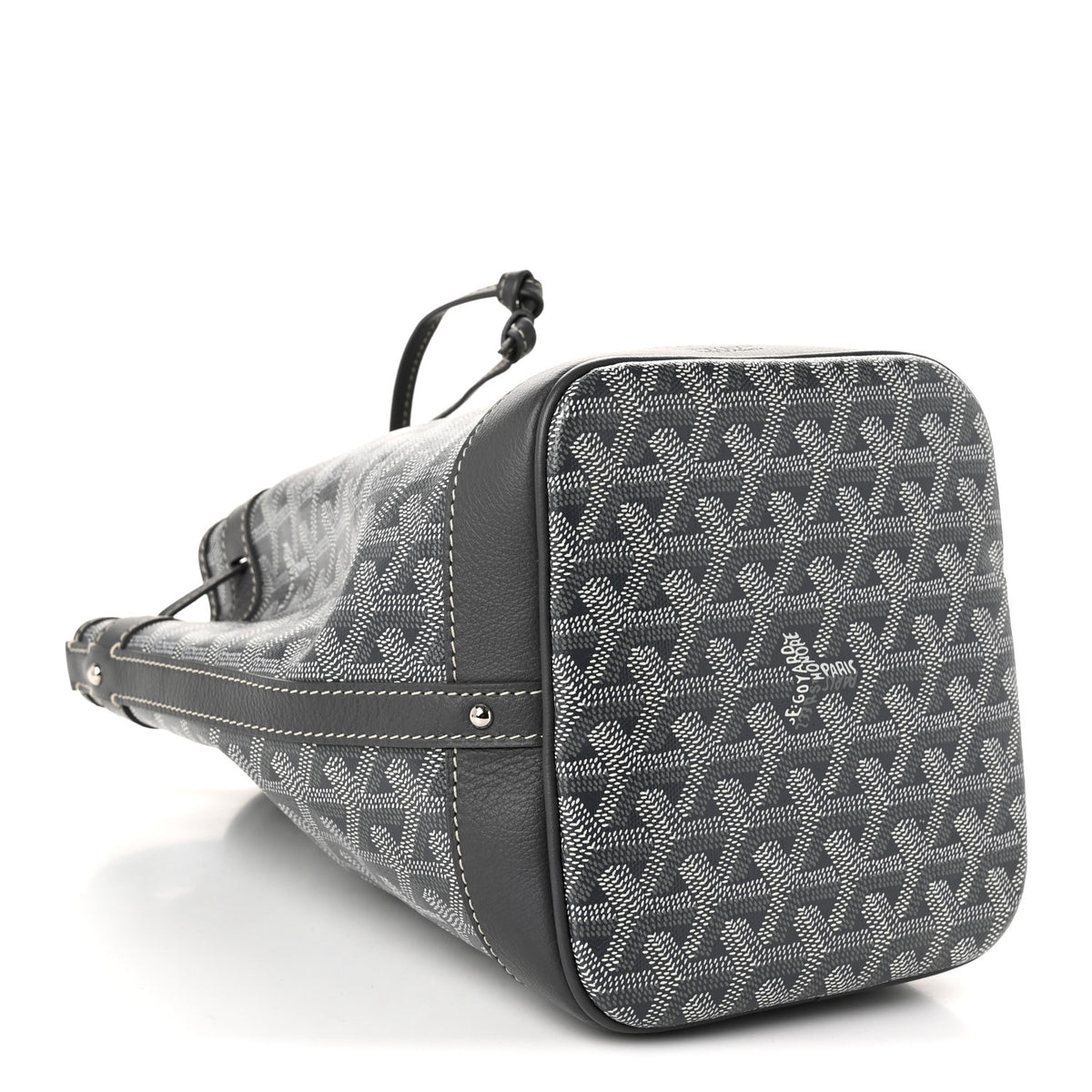 Goyard Goyardine Petit Flot Bucket Bag PM Grey 4 of 9