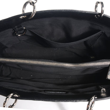 Chanel Caviar Grand Shopping Tote GST Black 3 of 7