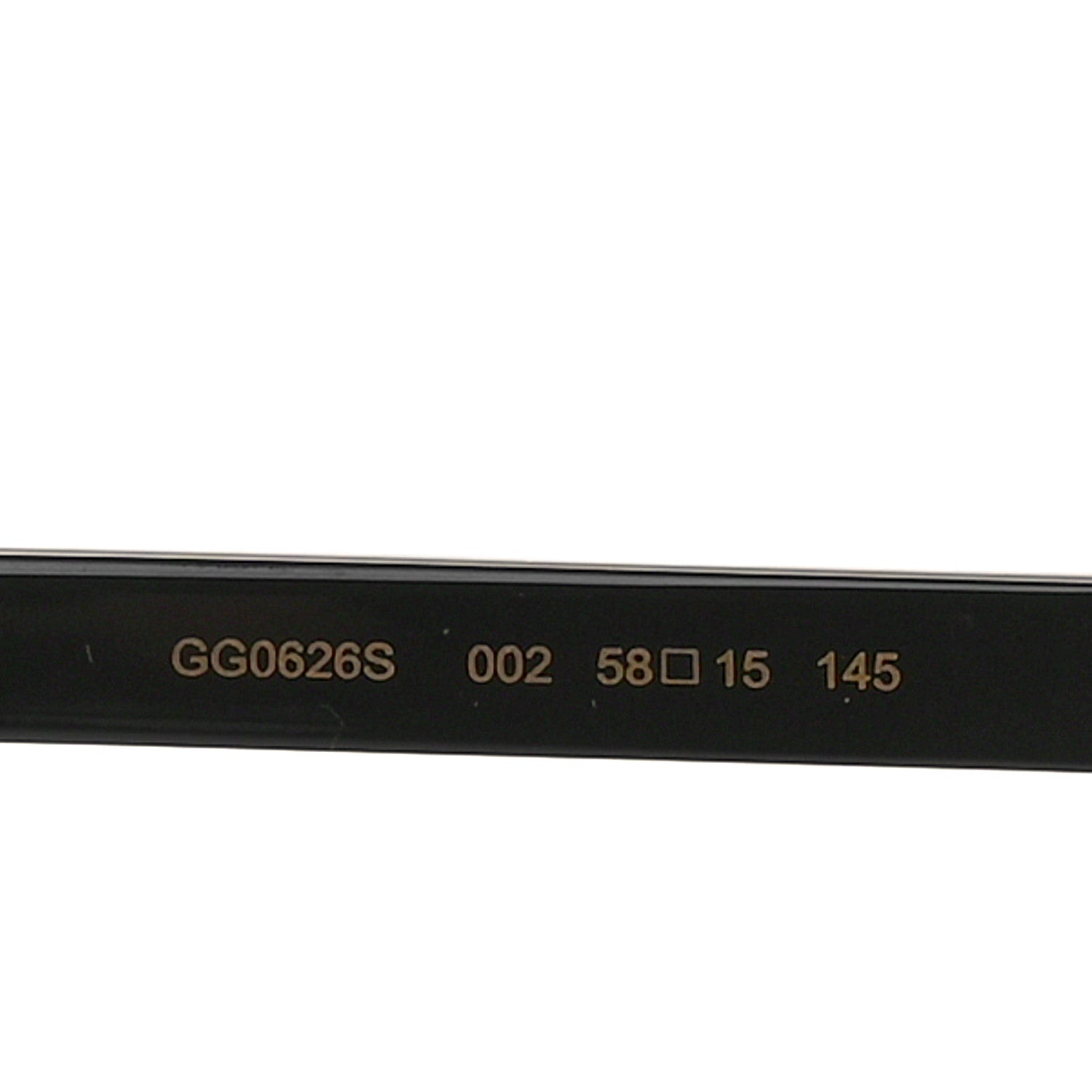 Gucci Acetate Cat Eye Sunglasses GG0626S Black Yellow 6 of 7