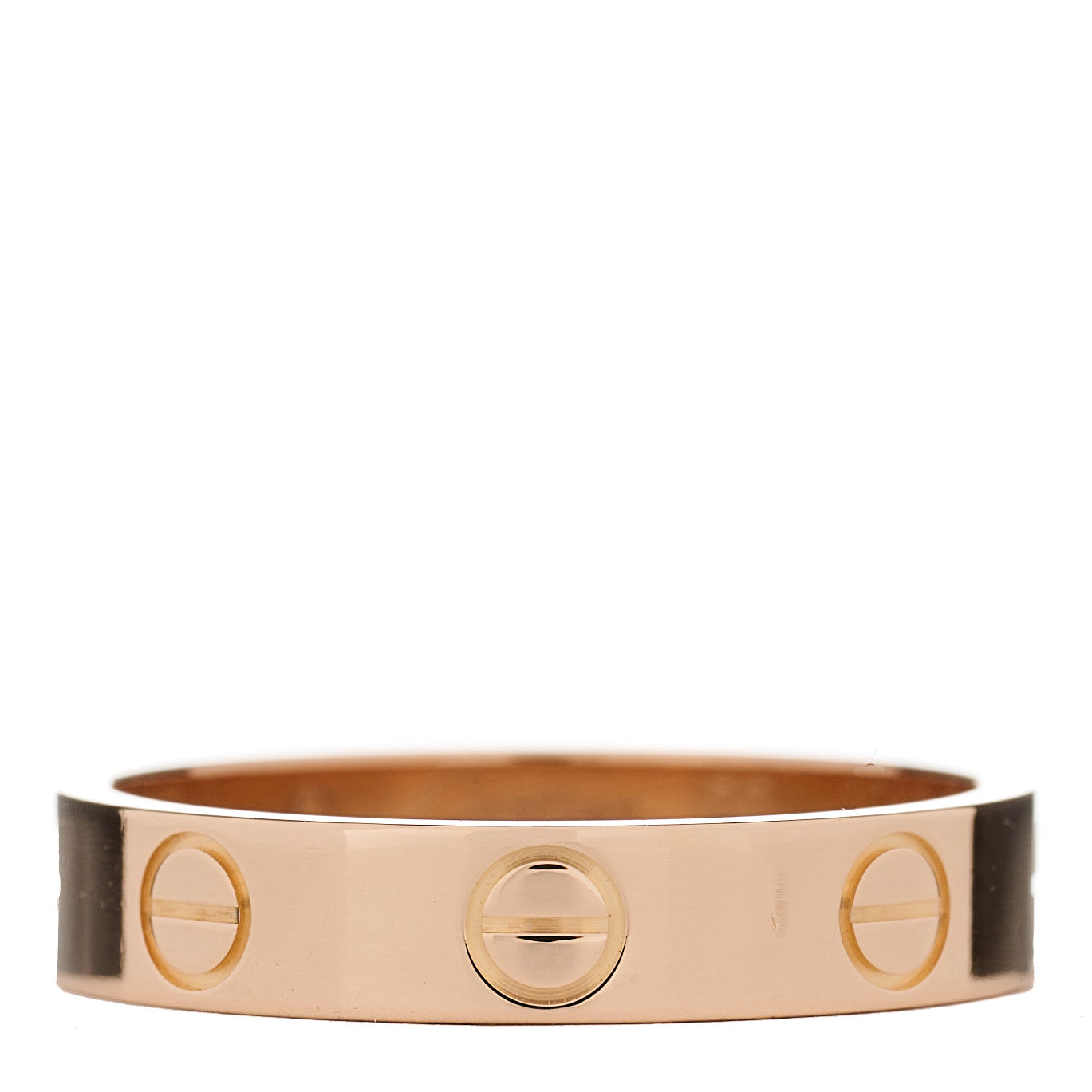 Cartier 18K Pink Gold 3.5mm LOVE Wedding Band Ring 50 5.25 1 of 4