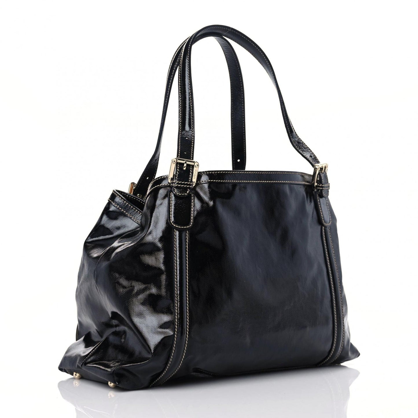 Dialux Medium Britt Shoulder Bag Black