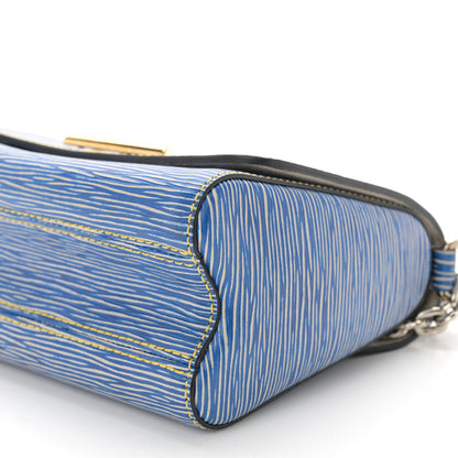 Louis Vuitton LOUIS VUITTON Epi Twist Shoulder Bag PM Denim Light 10 of 10