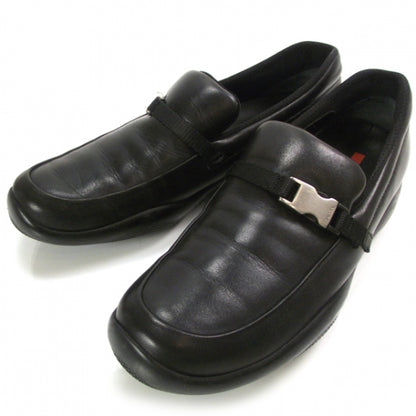 Prada Leather Sport Loafers 37 Black 3 of 9