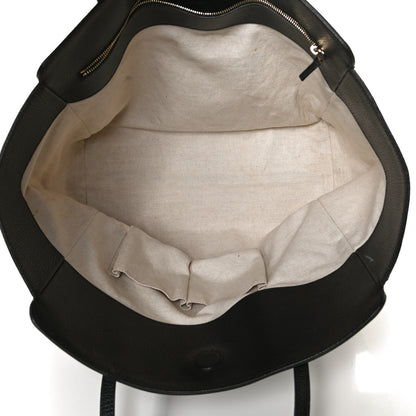Gucci Pebbled Calfskin Medium Swing Tote Black 5 of 11