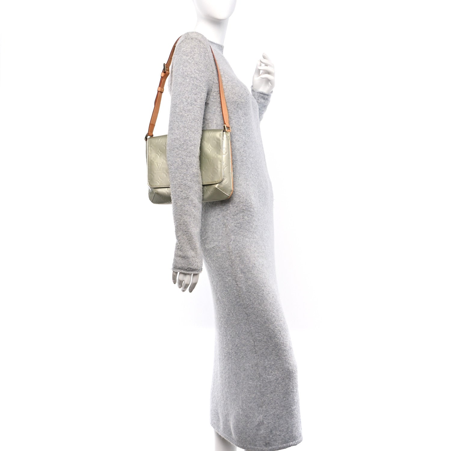 Louis Vuitton Vernis Thompson Street Blue 2 of 13