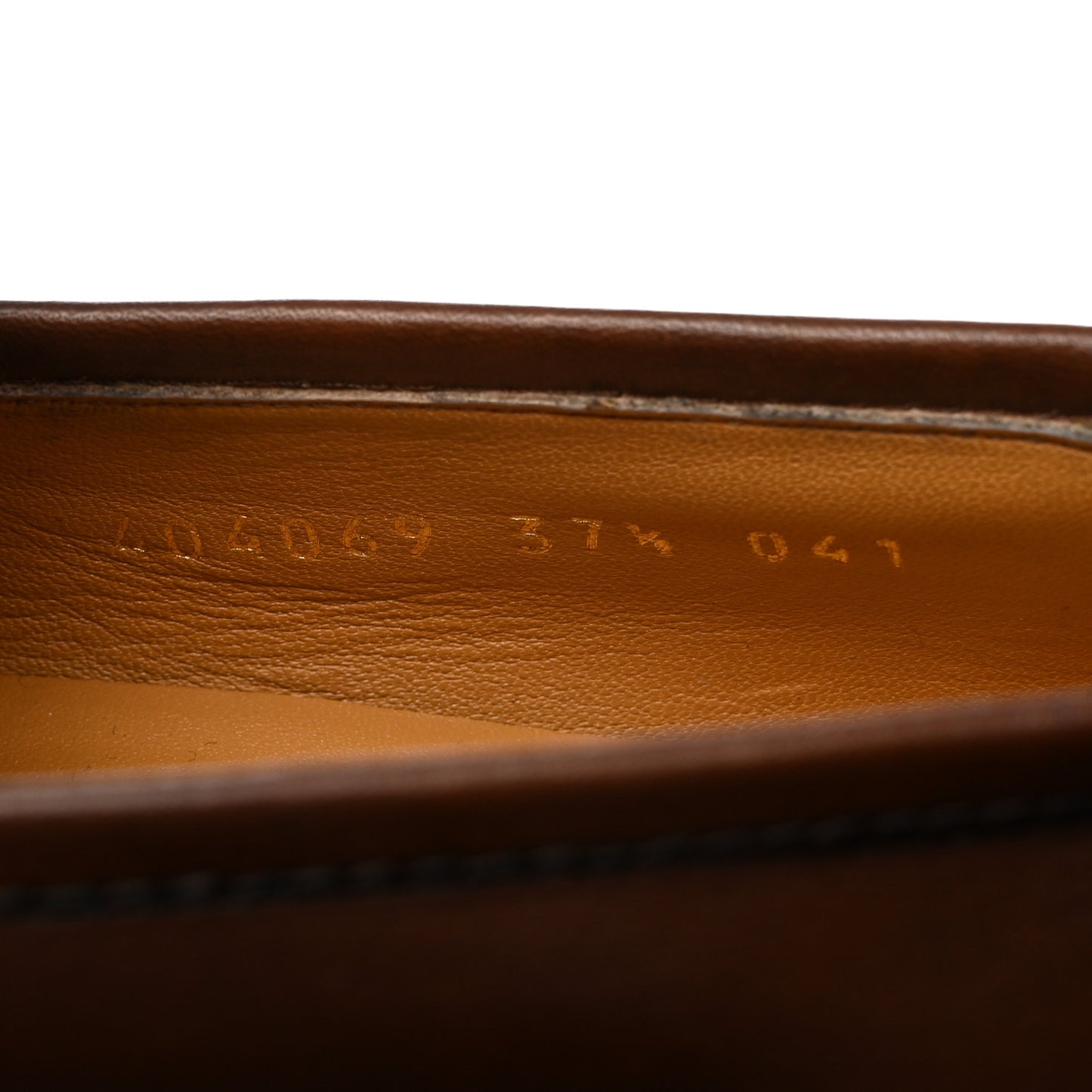 Calfskin Womens Jordaan Loafers 37.5 Fondente Brown