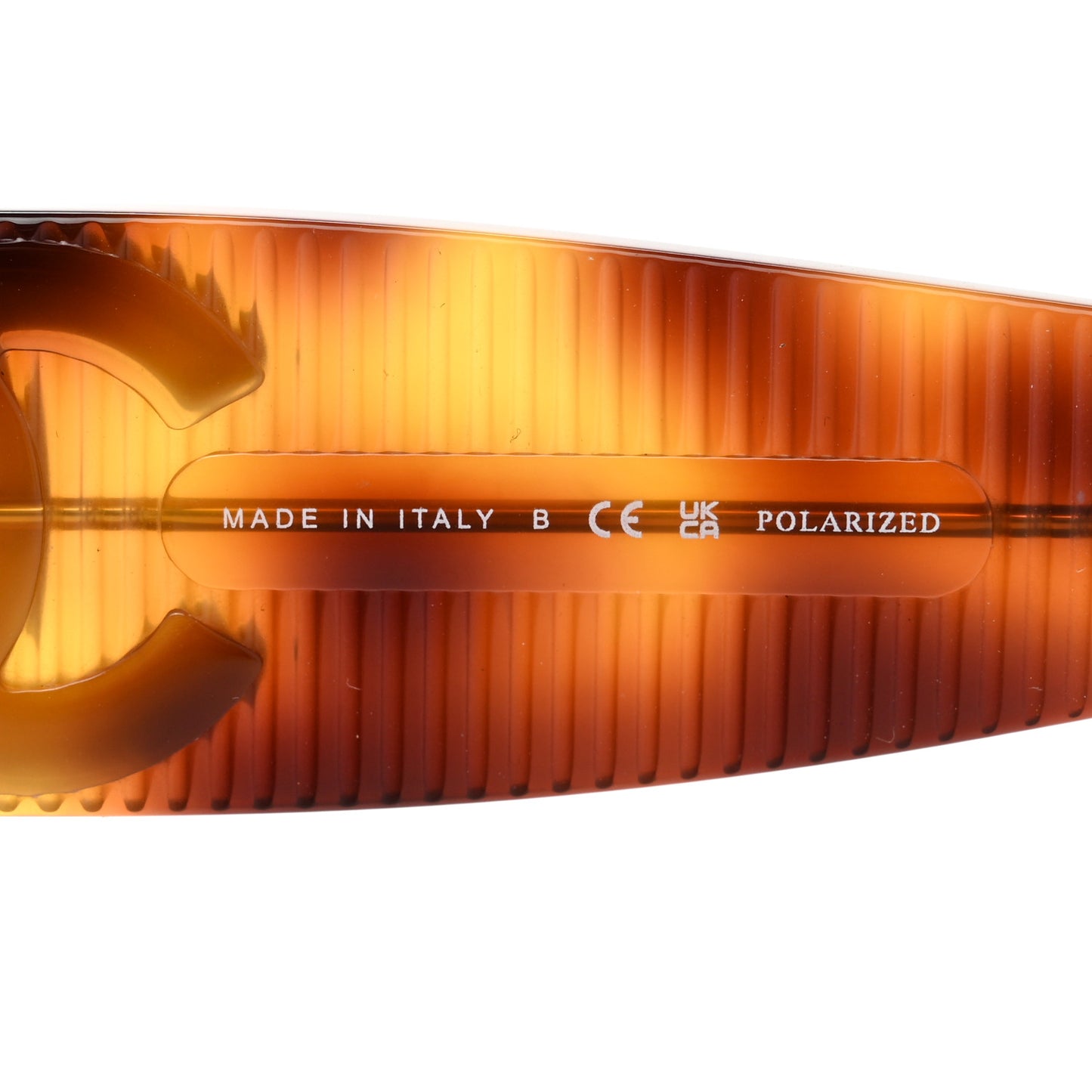 Acetate Polarized Butterfly Large CC Sunglasses 5492-A Tortoise