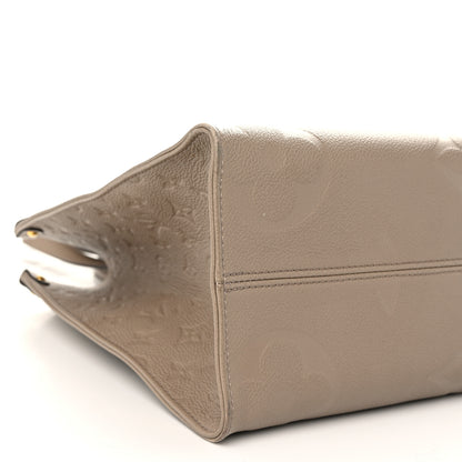 Louis Vuitton Empreinte Monogram Giant Onthego MM Tourterelle 8 of 11