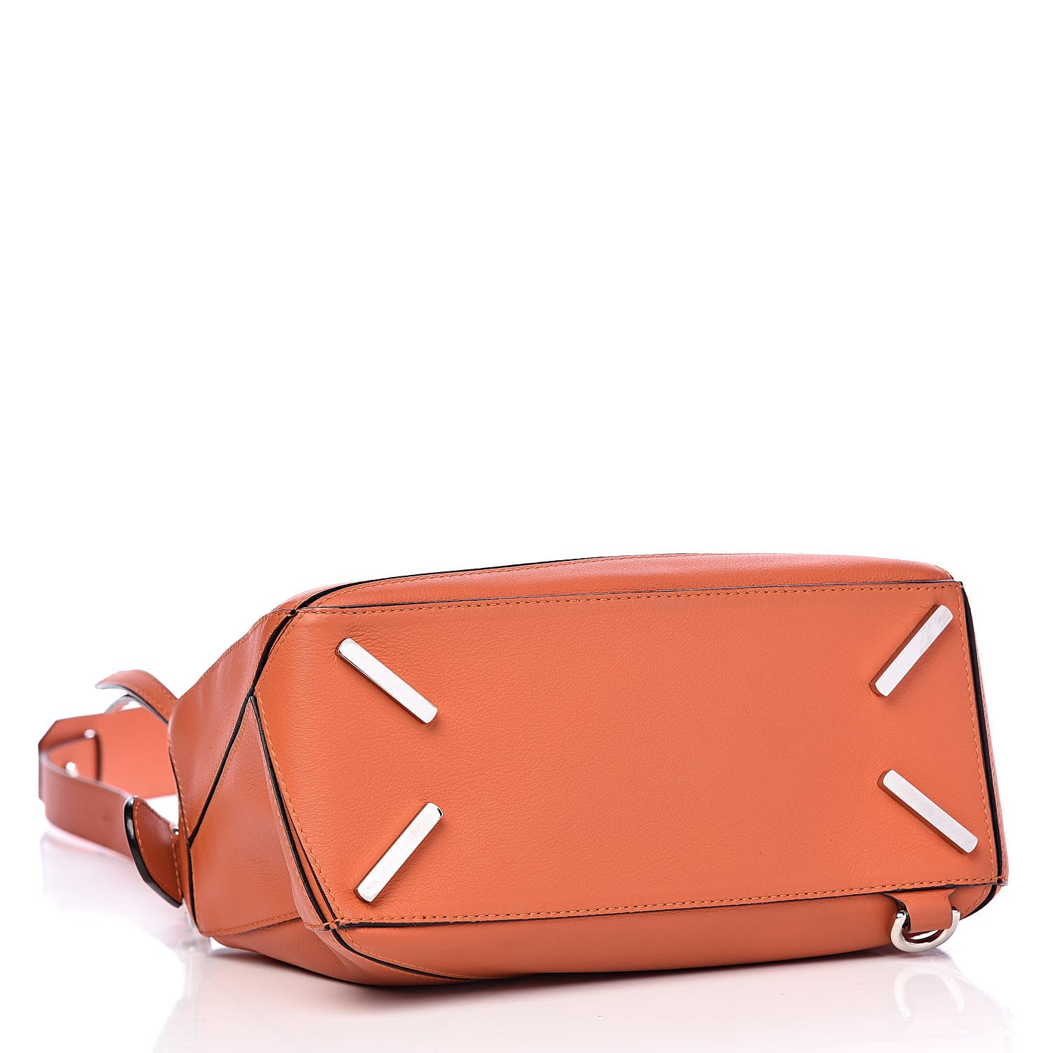 Loewe Calfskin Small Puzzle Bag Coral 4 of 11