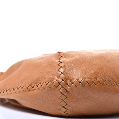 Bottega Veneta Cervo Deerskin Large Hobo Carmel 7 of 10