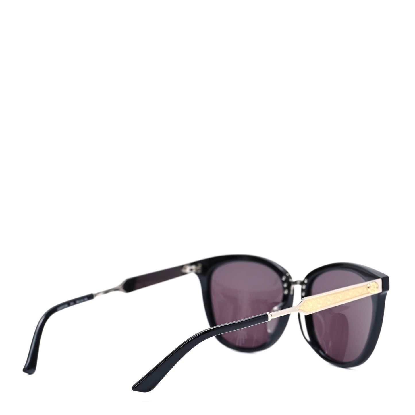 Acetate Sunglasses GG0073SK Black Gold