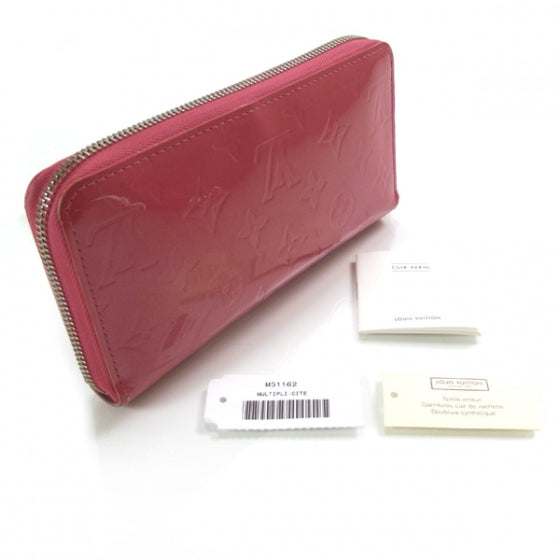 Louis Vuitton Vernis Zippy Wallet Framboise 4 of 9