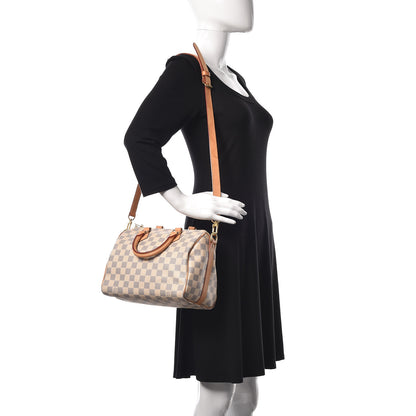 Louis Vuitton Damier Azur Speedy Bandouliere 25 2 of 13