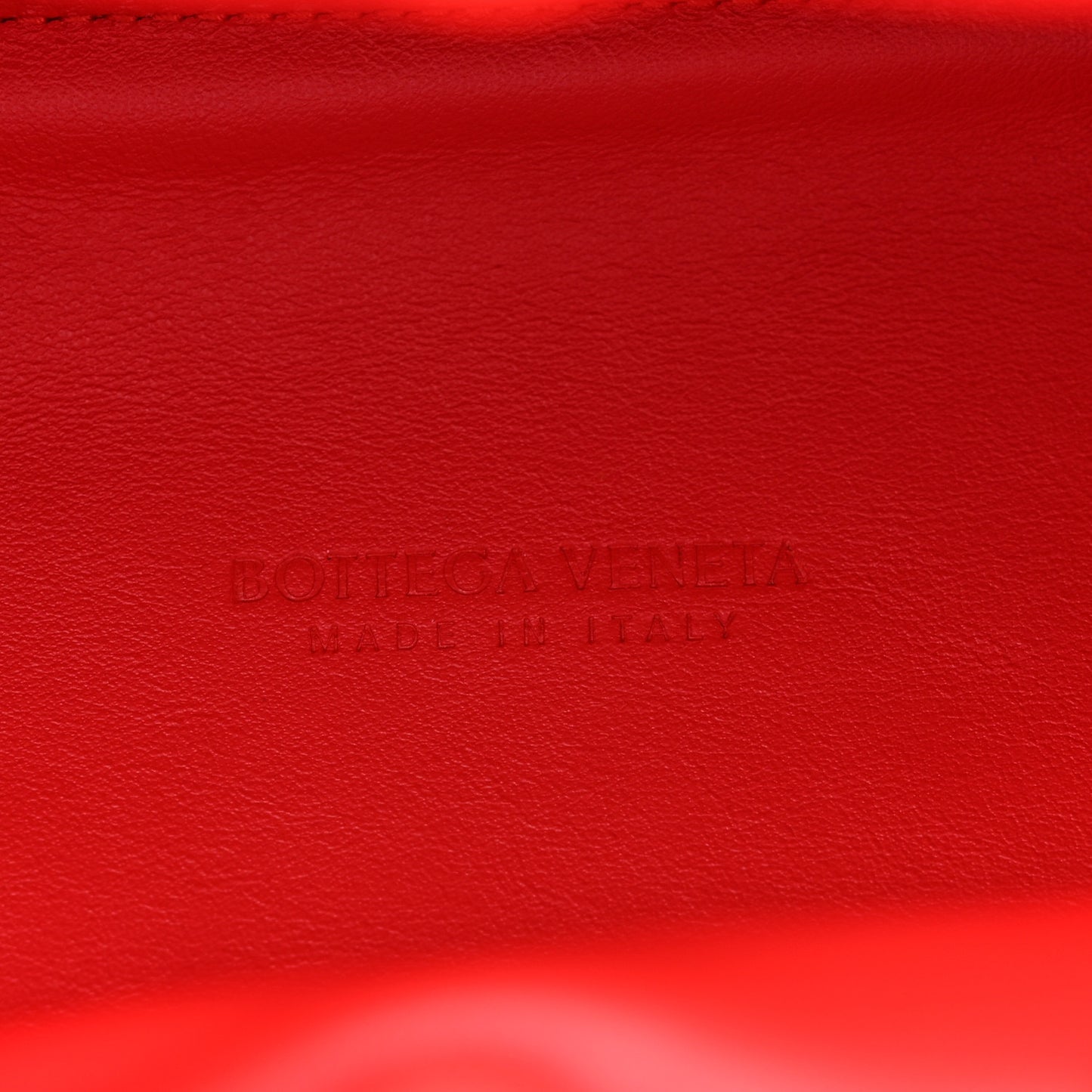 Textured Fabric Medium The Point Triangle Bag Red