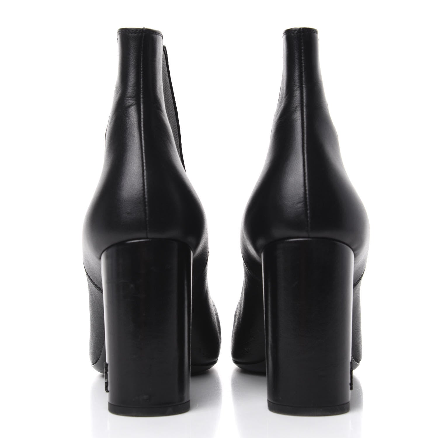 Saint Laurent Nappa Babies Chelsea 90 Ankle Boot 38 Black 7 of 10