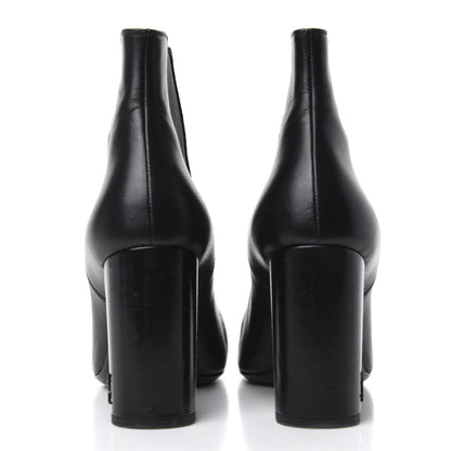 Saint Laurent Nappa Babies Chelsea 90 Ankle Boot 38 Black 7 of 10
