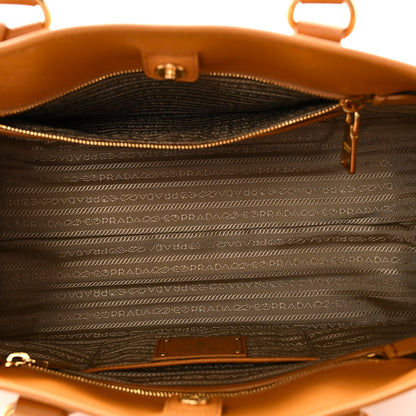 Prada Saffiano Lux Tote Ocra 5 of 9