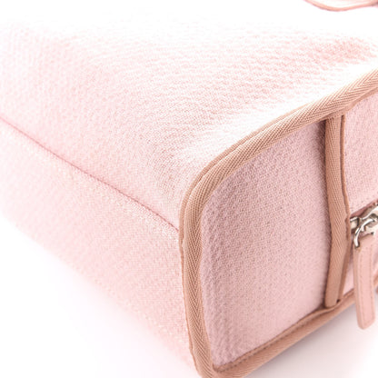 Chanel Canvas Deauville Small Bowling Bag Light Pink 8 of 11