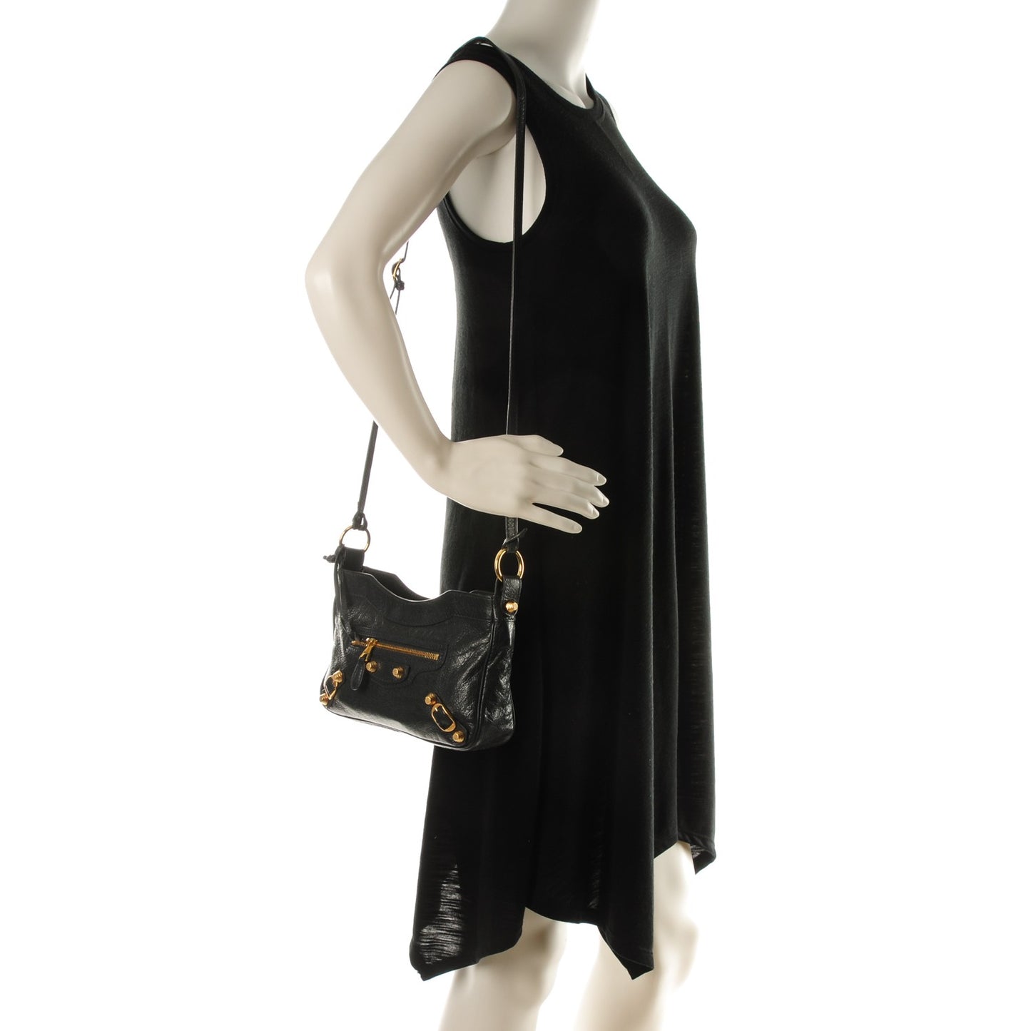 Agneau Giant 12 Gold Hardware Hip Anthracite