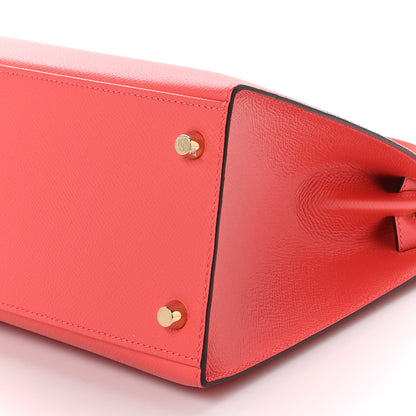 Hermes Epsom Kelly Sellier 28 Rose Jaipur 10 of 10