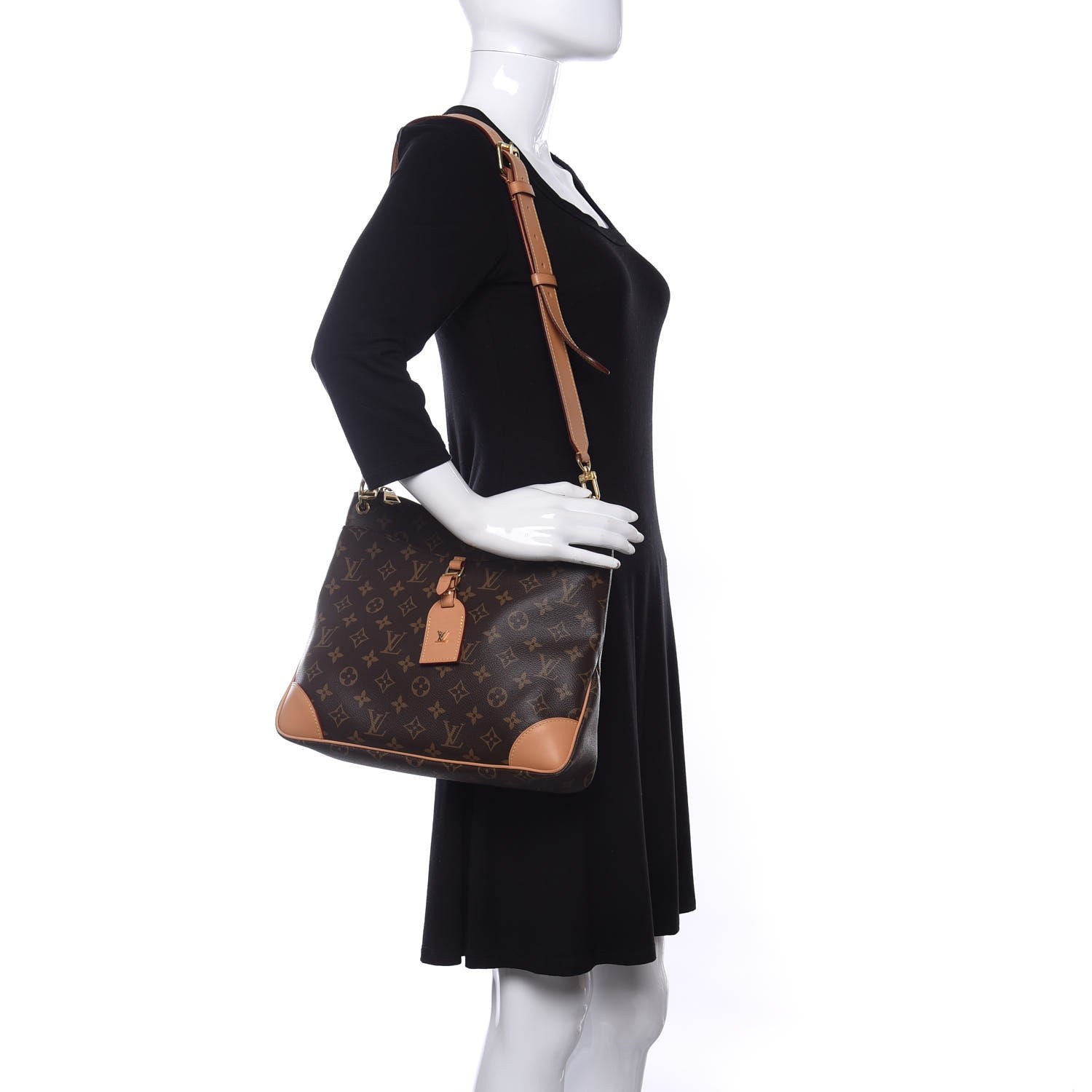 Louis Vuitton Monogram Odeon MM Natural 2 of 10
