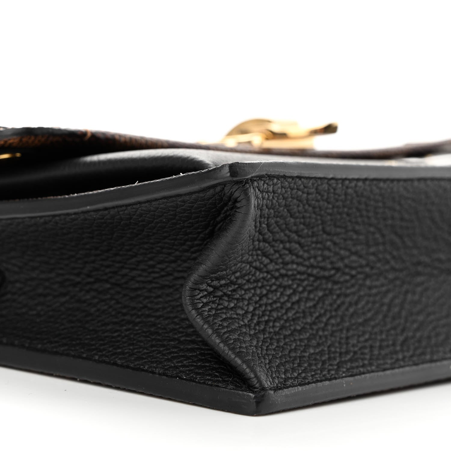 Louis Vuitton Damier Ebene Vavin Chain Wallet Black 8 of 12