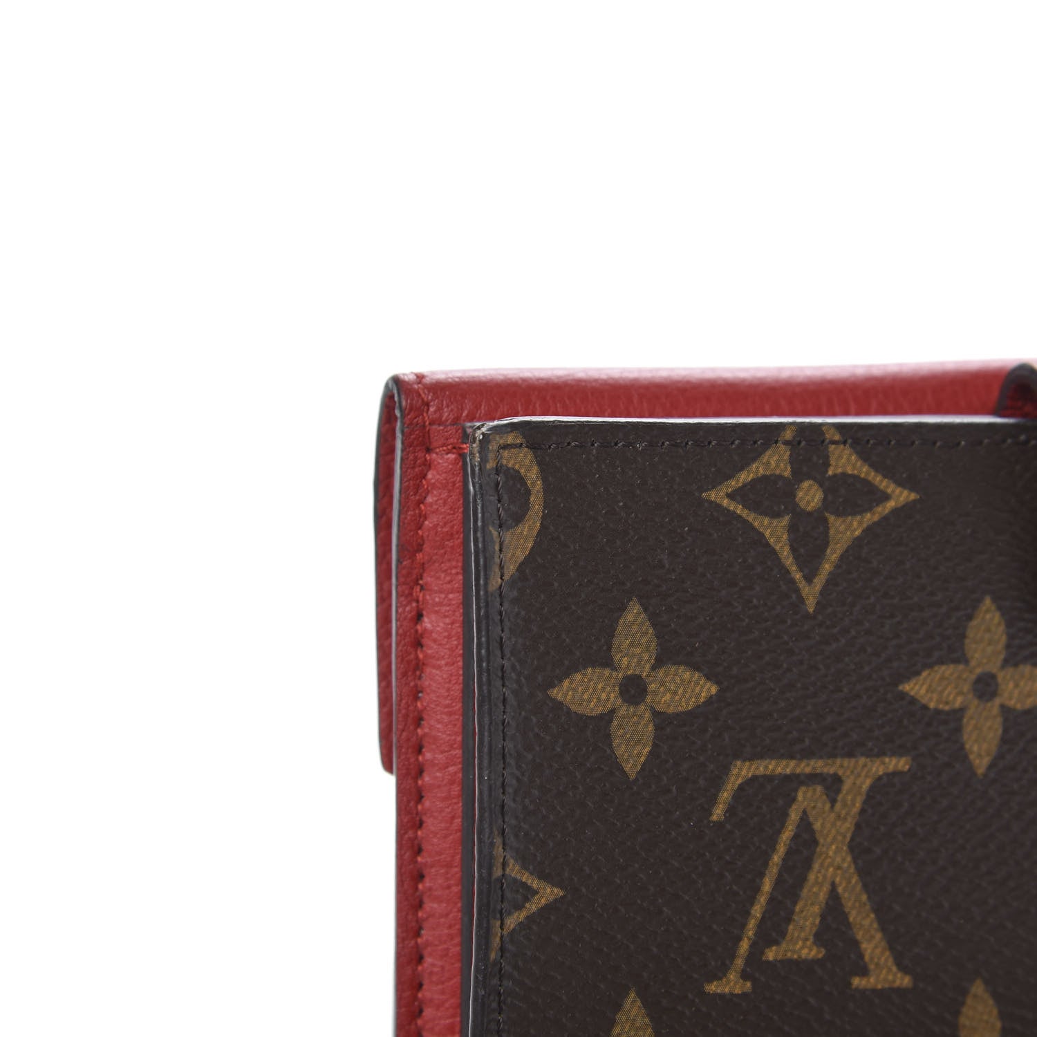 Louis Vuitton Monogram Pallas Compact Wallet Cherry 7 of 9