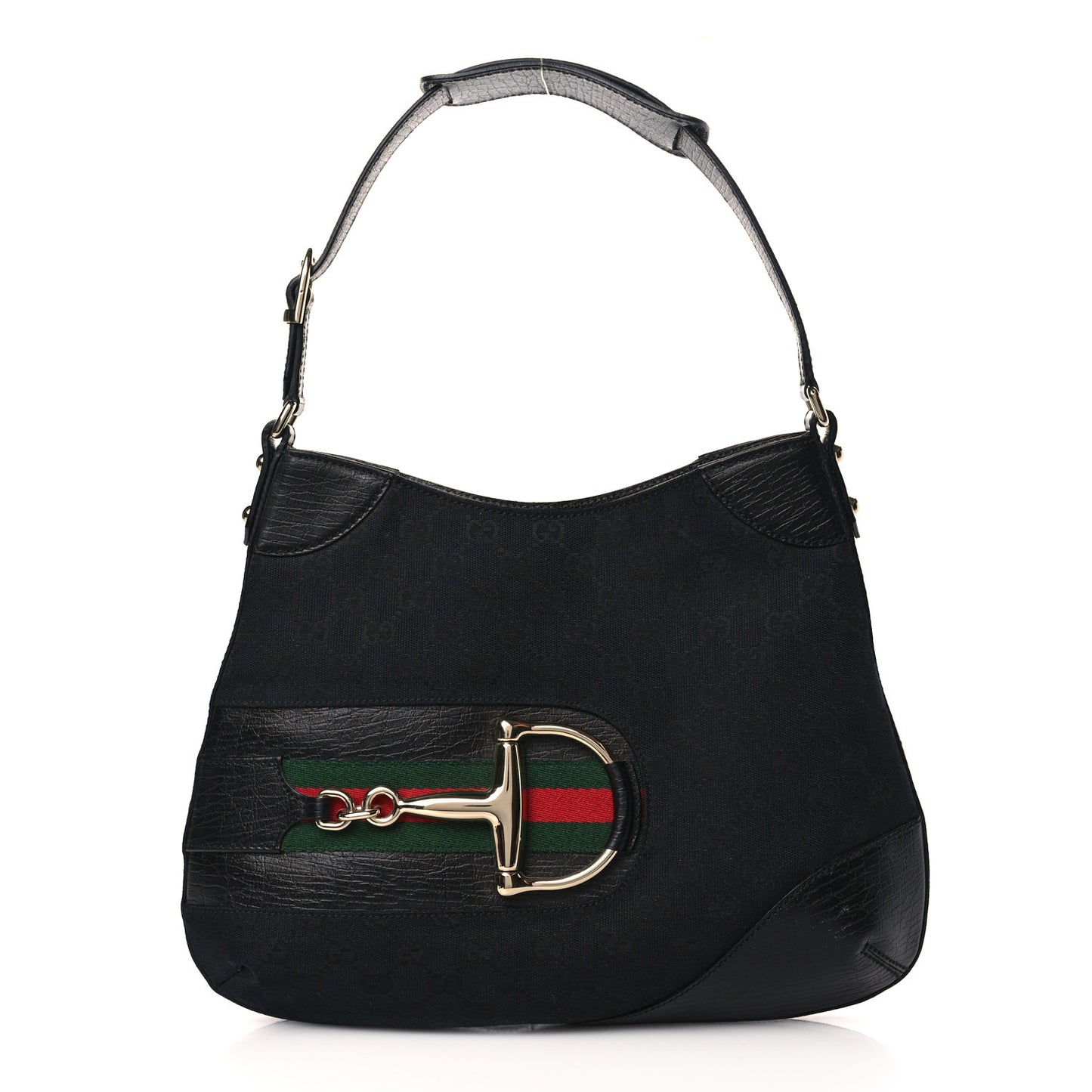 Monogram Web Hasler Hobo Black