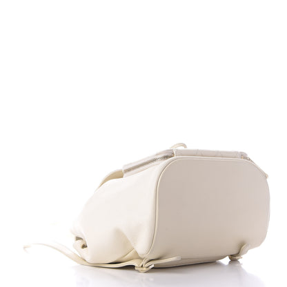 Chanel Caviar Quilted Business Affinity Backpack White 3 of 10